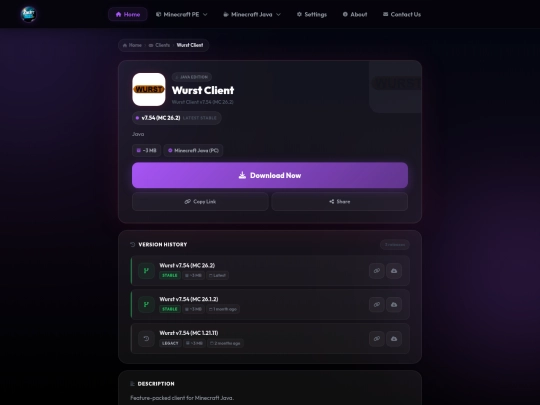 clients/wurst-client screenshot