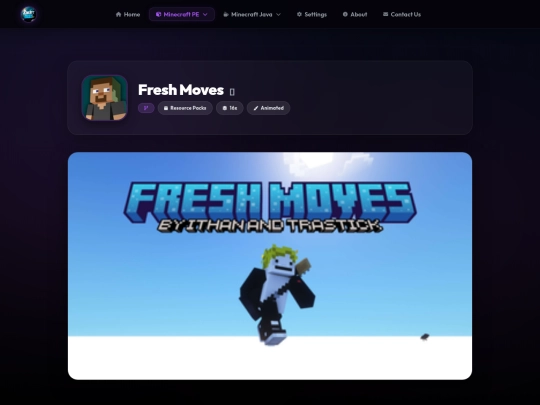 minecraft-pe/resource-packs/fresh-moves screenshot
