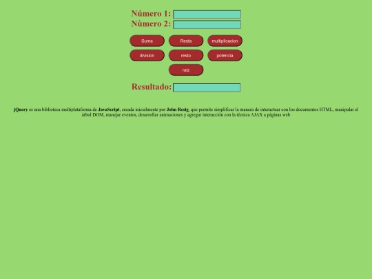 Calculadora_jquery screenshot