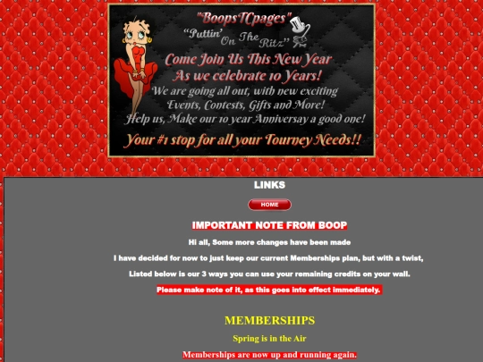 Memberships screenshot