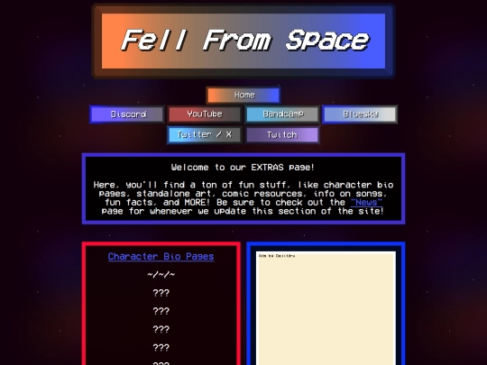 extras screenshot