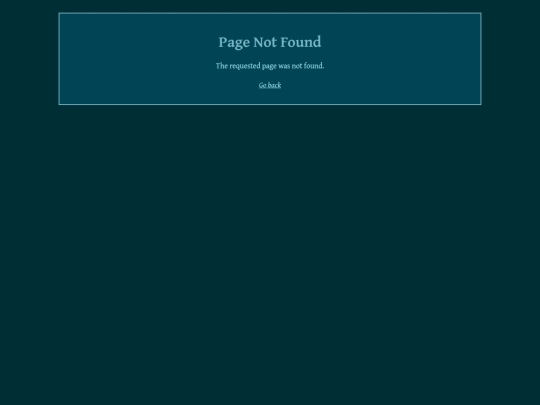 not_found screenshot