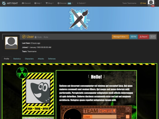 themes/hazard screenshot