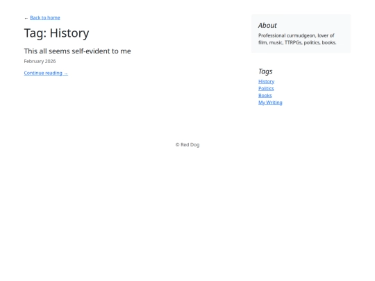 tags/history screenshot