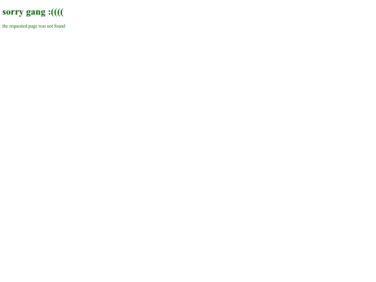 not_found screenshot