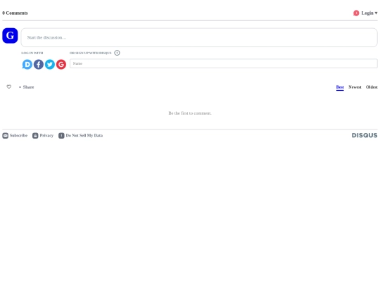 disqus screenshot