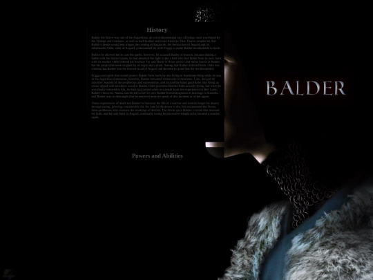 Balder screenshot