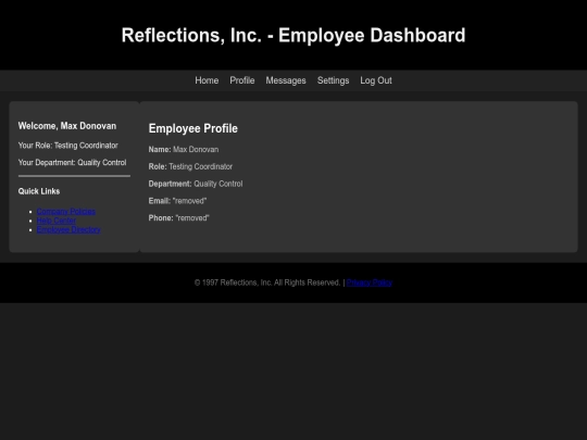 profile screenshot