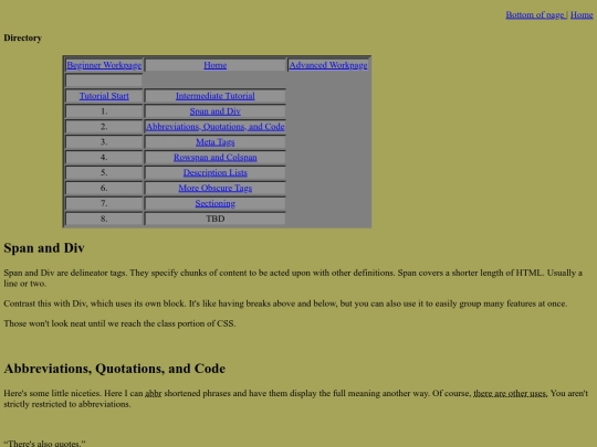 IntermediateWorkpage screenshot