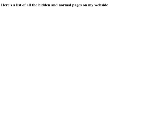 list screenshot