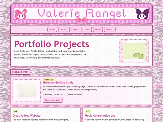 projects screenshot