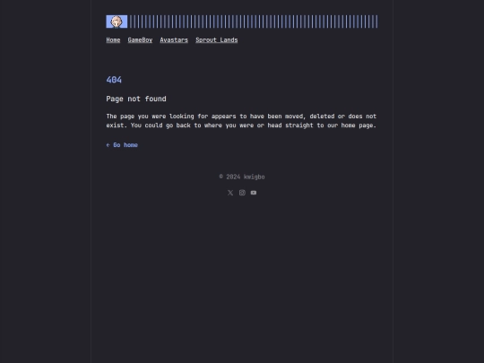 blog/404 screenshot