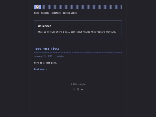 blog screenshot