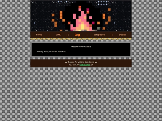 logs/trackball screenshot