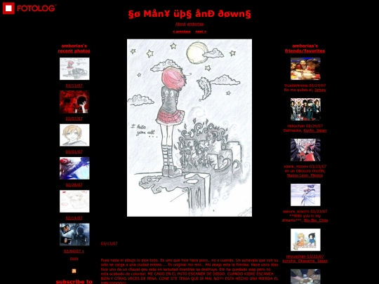 fotolog screenshot
