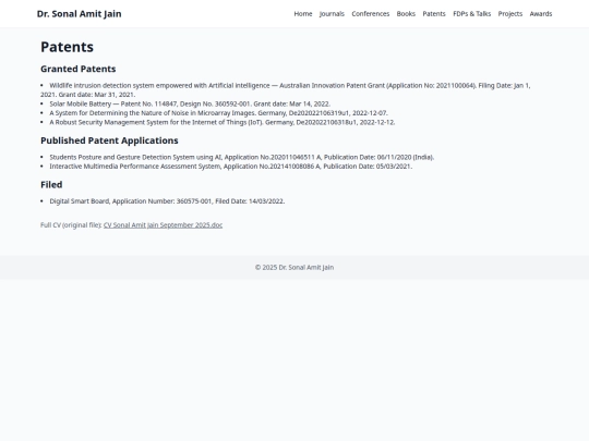 patents screenshot