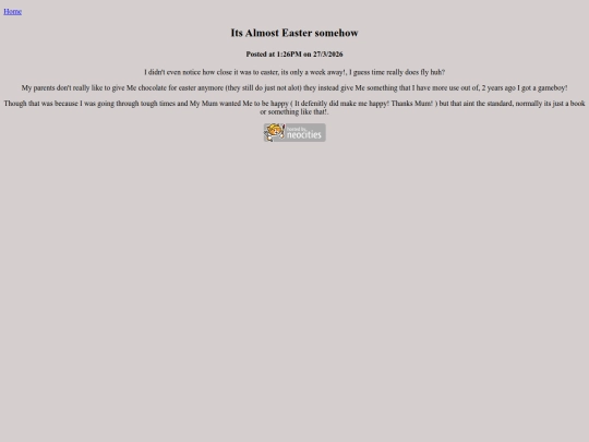 Posts/AlmostEaster screenshot