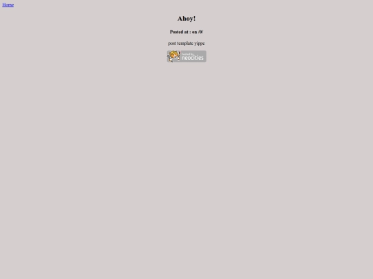 Posts/posttemplate screenshot
