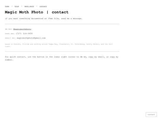 contact screenshot