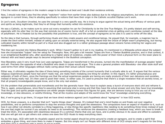 Religion/Egregores screenshot