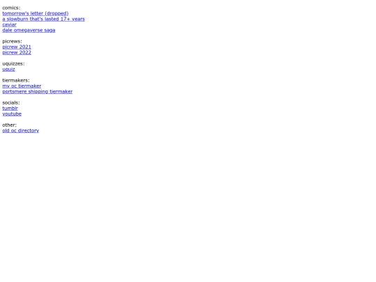 links screenshot