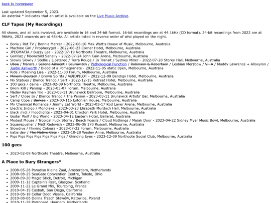 bootlegs screenshot