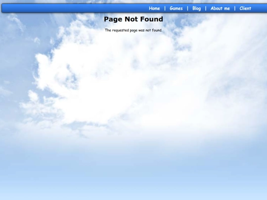 not_found screenshot