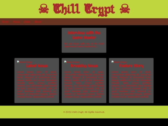 news screenshot