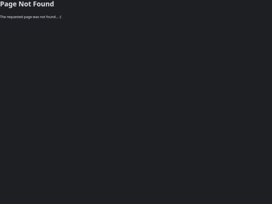 not_found screenshot