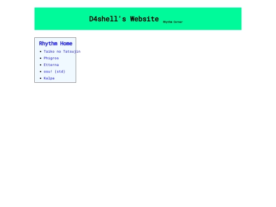 Rhythm_Corner/kalpa screenshot