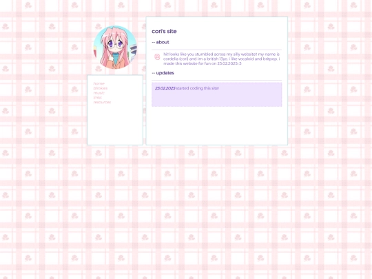 index screenshot