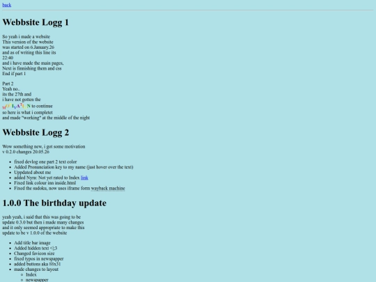 webdevlog screenshot