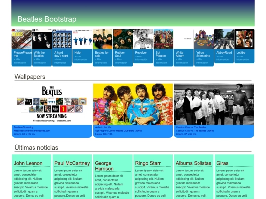 Music-bootstrap screenshot