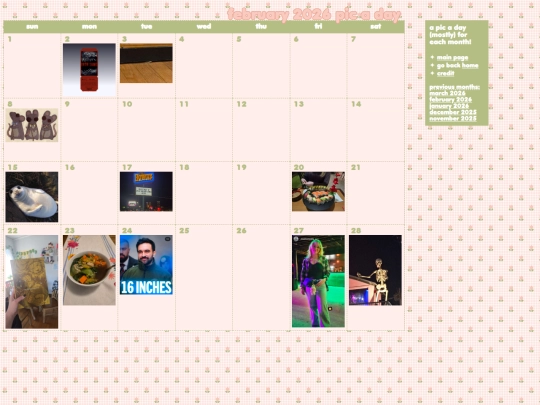picaday/february26 screenshot