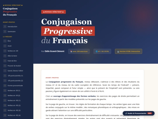 conjugaison_progressive_OFFLINE_v11 screenshot