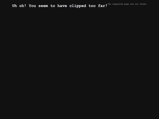 not_found screenshot