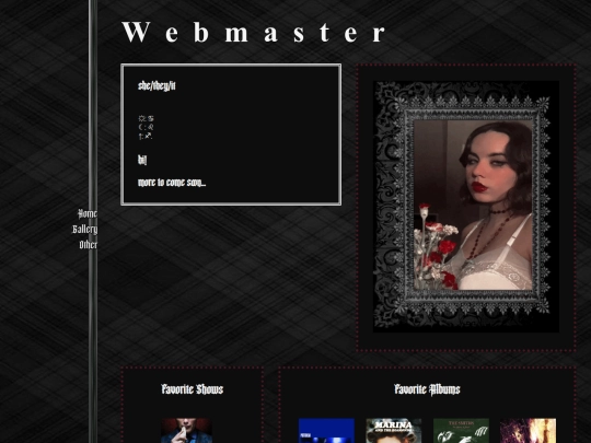 webmaster screenshot