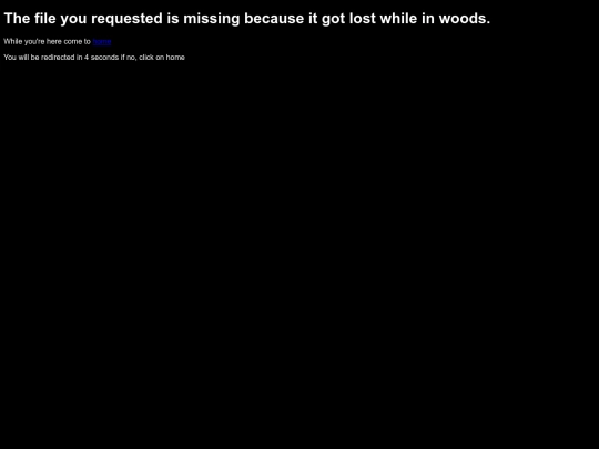 not_found screenshot