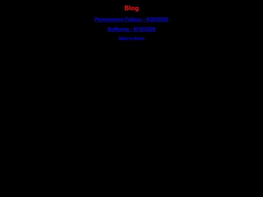 bloghome screenshot