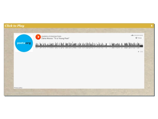 Popups/Young_Poet_Audio screenshot