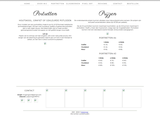 WEBSITES/022/NLportretten screenshot