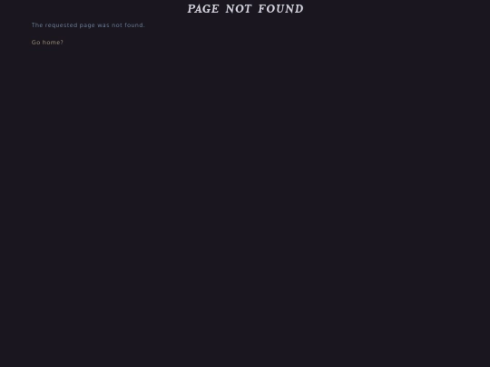 not_found screenshot