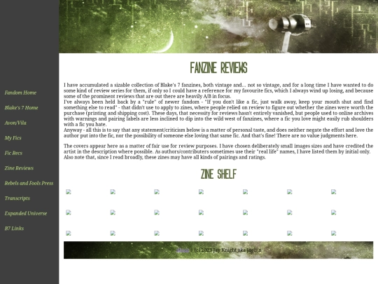 fandom/b7/b7_zinereviews screenshot