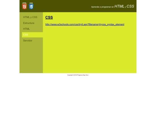 css screenshot