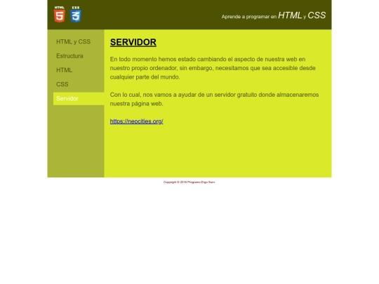 servidor screenshot