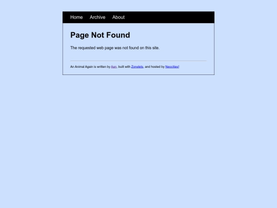 not_found screenshot