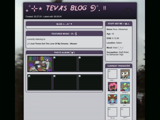 Tevam.blog.com screenshot