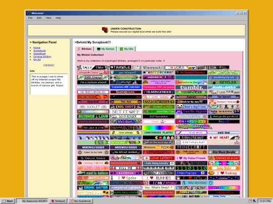 scrapbook screenshot