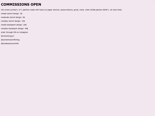 patches screenshot