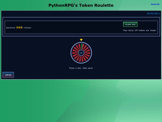 roulettegame screenshot